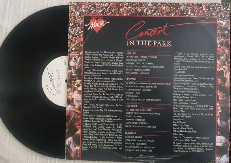 Various - Concert in the Park (Double LP)